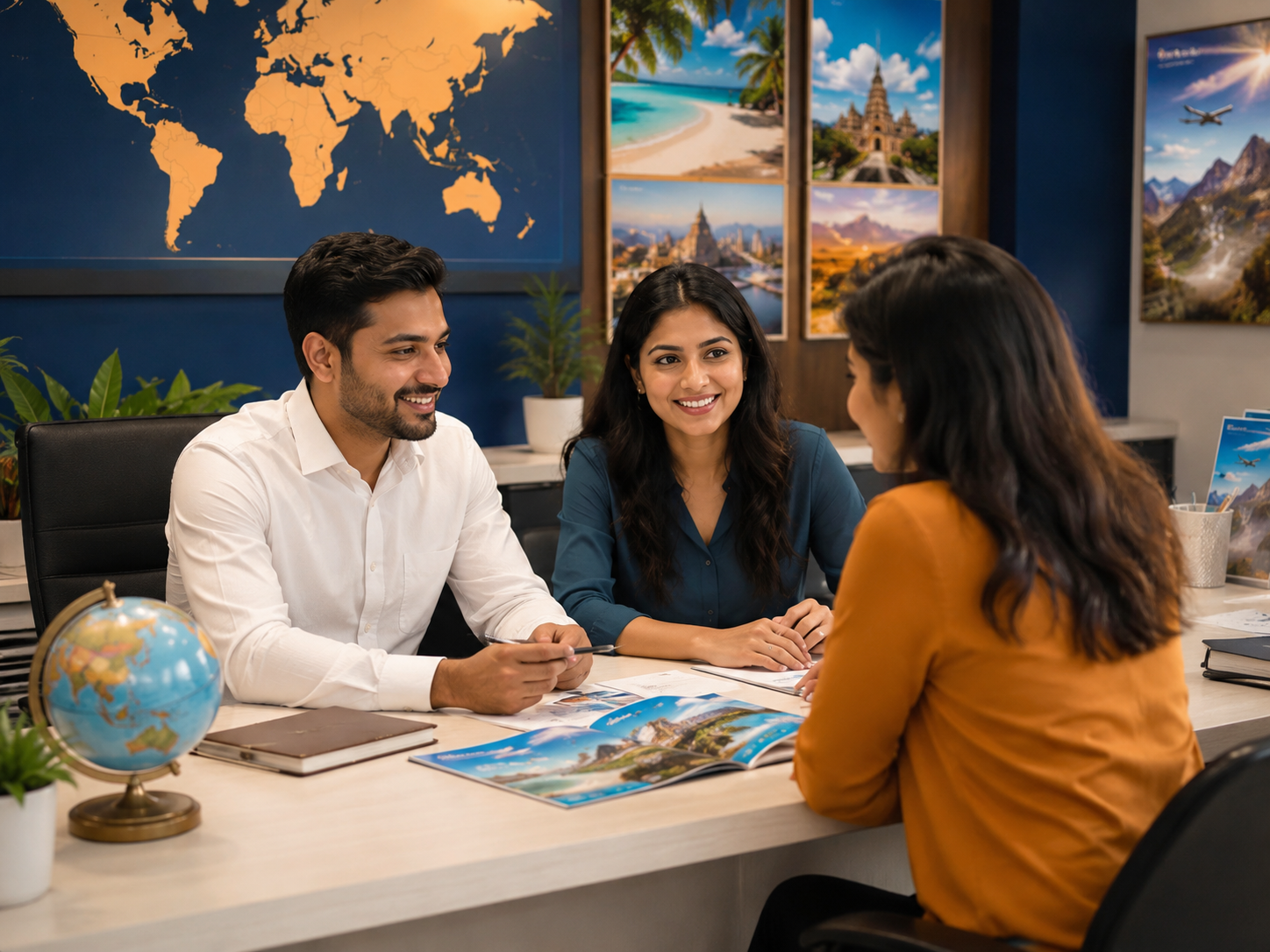 World Travel Junctions team helping travellers plan their trips