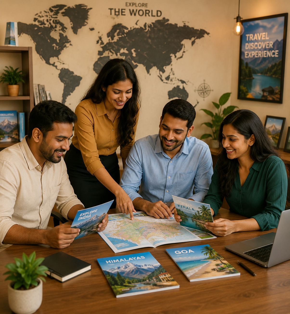 World Travel Junctions team helping travellers plan their trips
